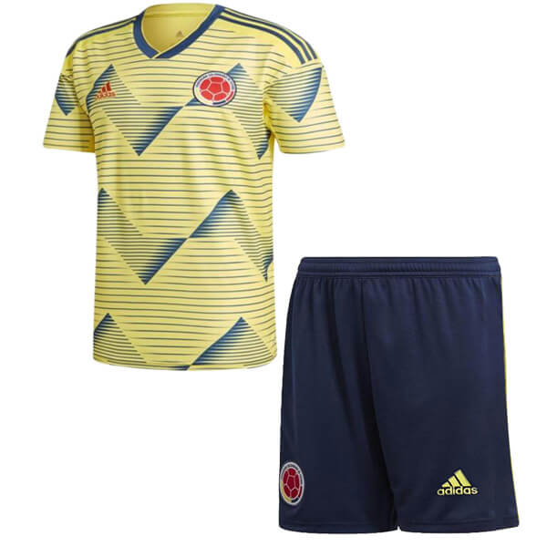 Camiseta Colombia Replica Primera Ropa Niño 2019 Amarillo